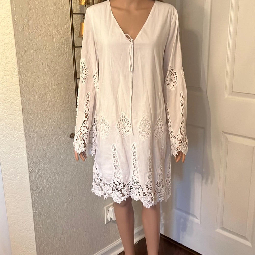 Union of Angels white dress l